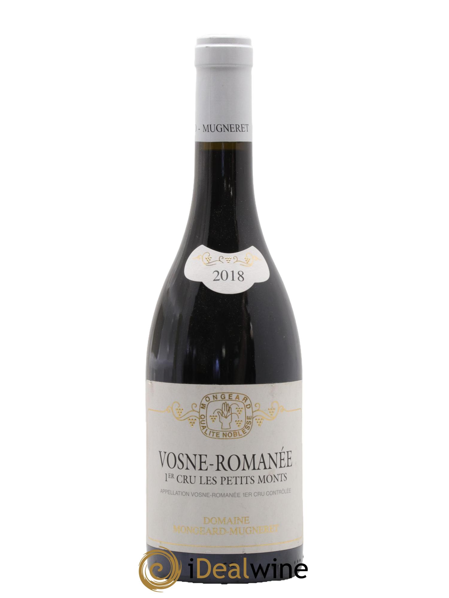 Vosne-Romanée 1er Cru Les Petits Monts Mongeard-Mugneret (Domaine) 2018 - Lot de 1 bouteille - 0