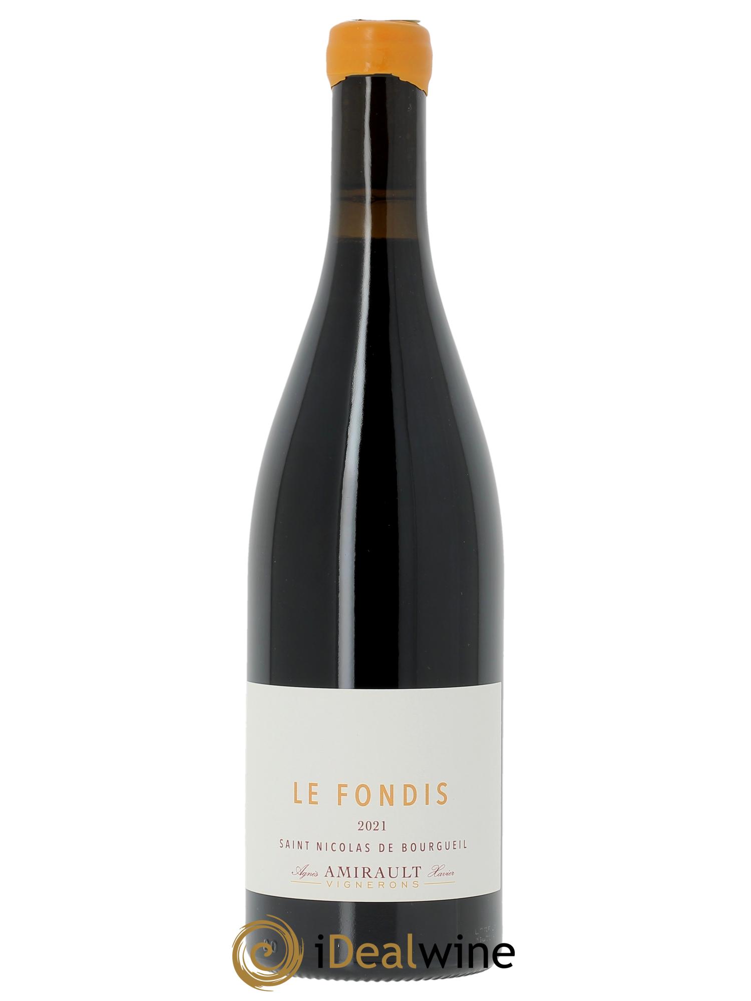 Saint-Nicolas de Bourgueil Le Fondis Agnès et Xavier Amirault  2021 - Lot de 1 bouteille - 0