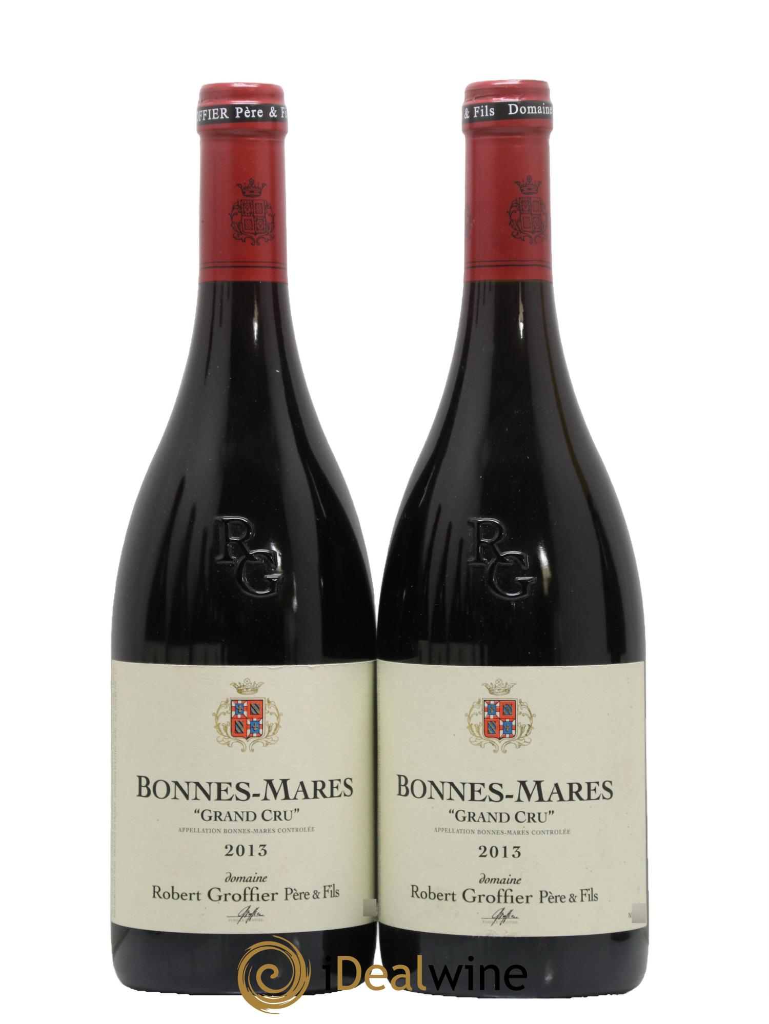 Bonnes-Mares Grand Cru Robert Groffier Père & Fils (Domaine) 2013 - Lot of 2 bottles - 0