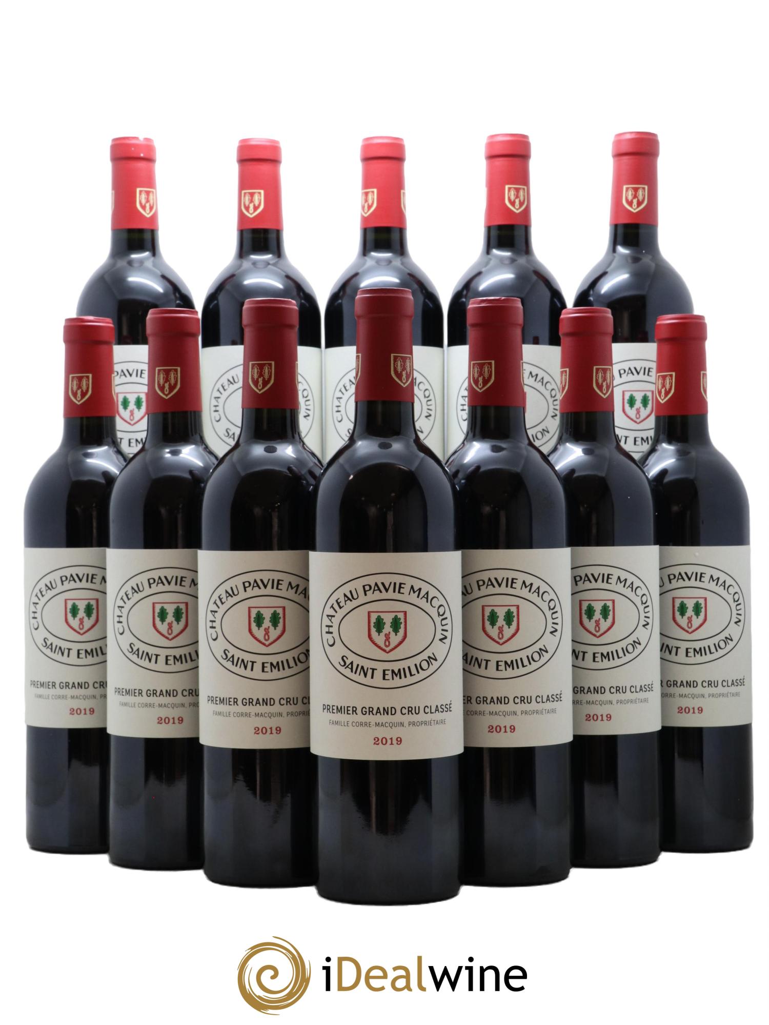 Château Pavie Macquin 1er Grand Cru Classé B  2019 - Posten von 12 Flaschen - 0