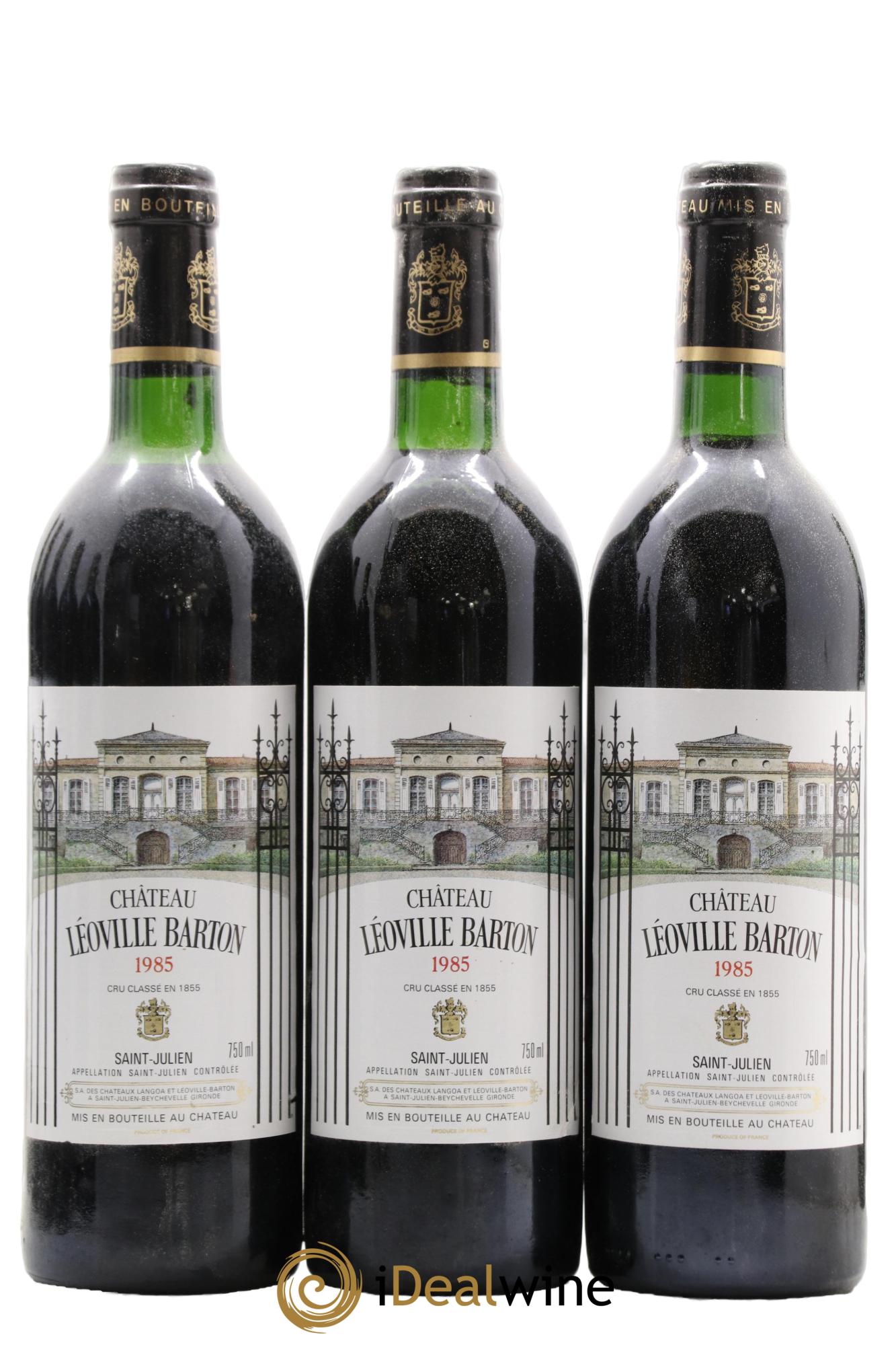 Château Léoville Barton 2ème Grand Cru Classé 1985 - Lot of 12 bottles - 2