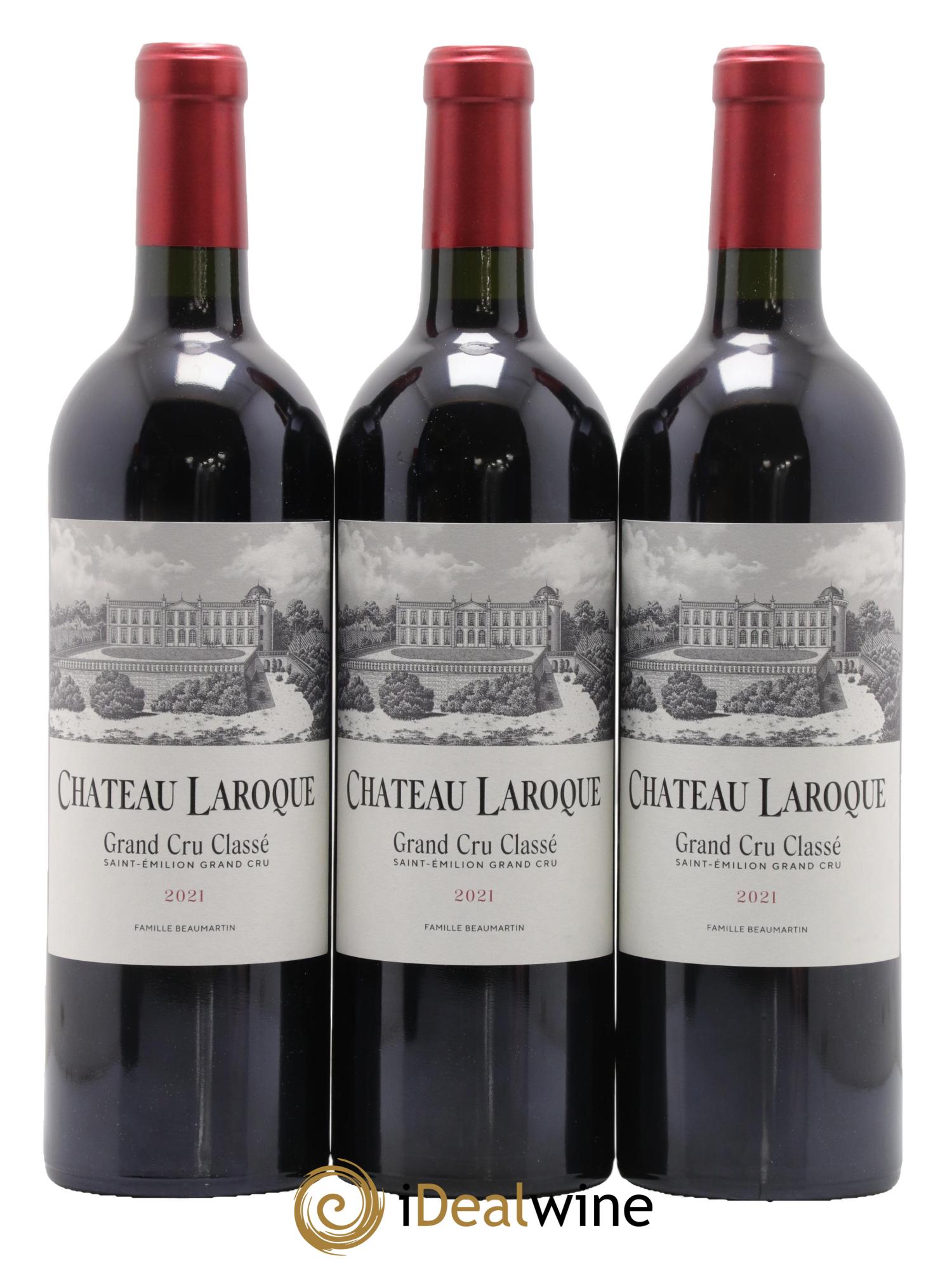 Château Laroque Grand Cru Classé 2021 - Lot de 12 bouteilles - 2