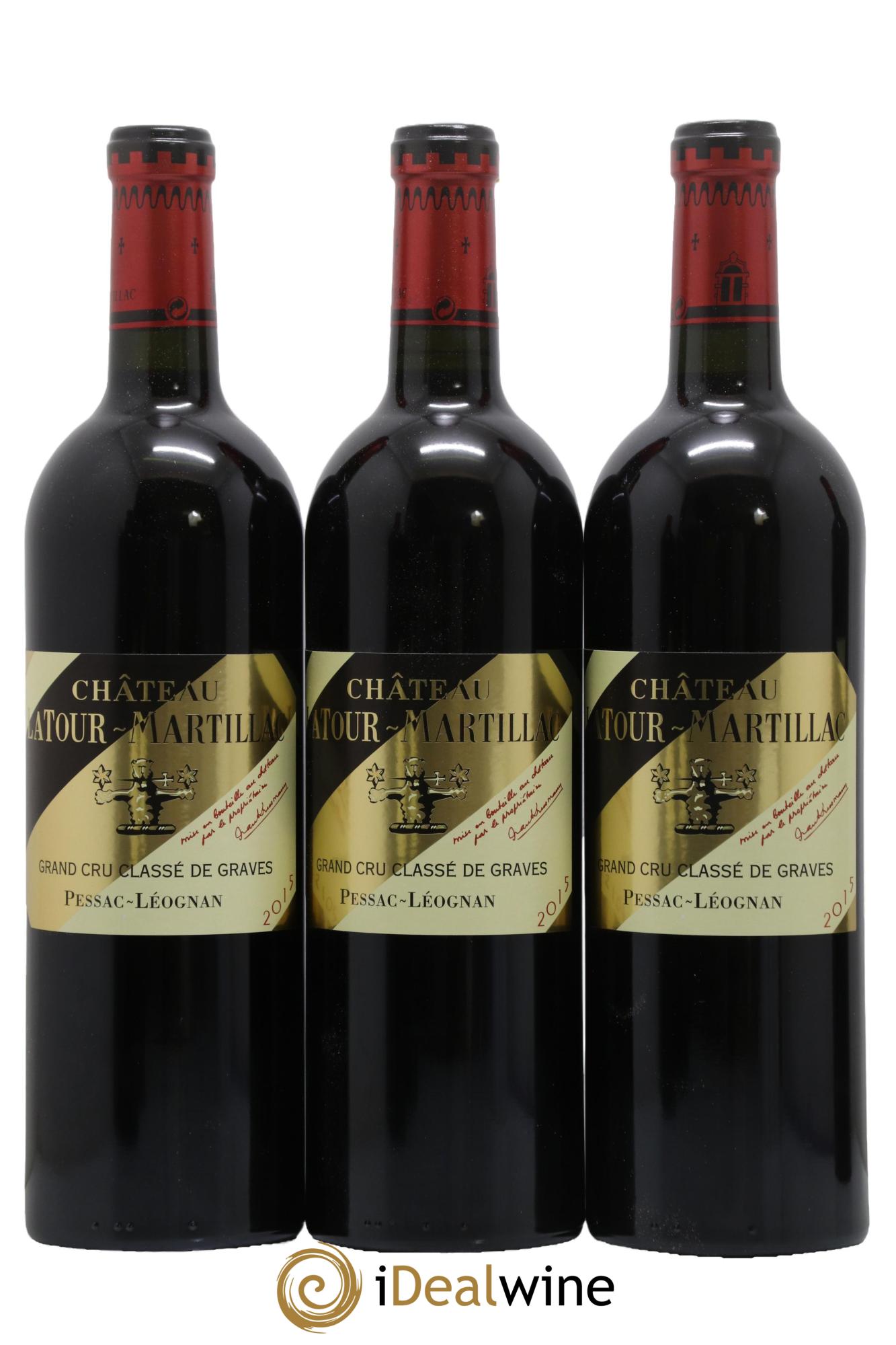 Château Latour-Martillac Cru Classé de Graves 2015 - Lotto di 6 bottiglie - 1