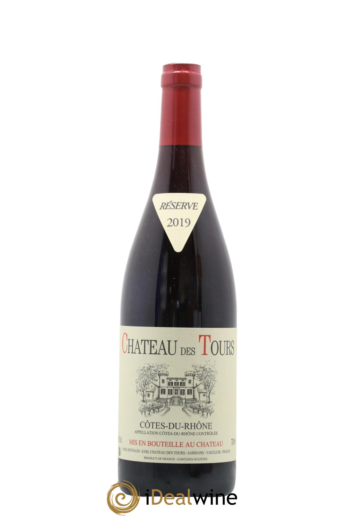 Côtes du Rhône Château des Tours Emmanuel Reynaud  2019 - Posten von 1 Flasche - 0