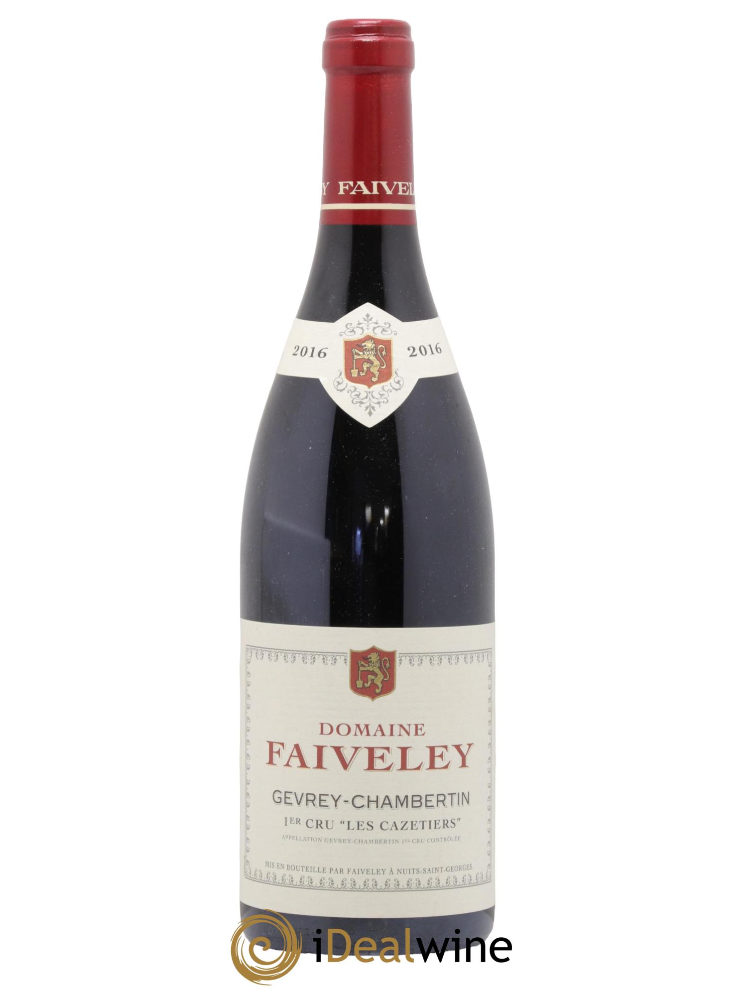 Gevrey-Chambertin 1er Cru Les Cazetiers Faiveley 2016 - Lot de 1 bouteille - 0