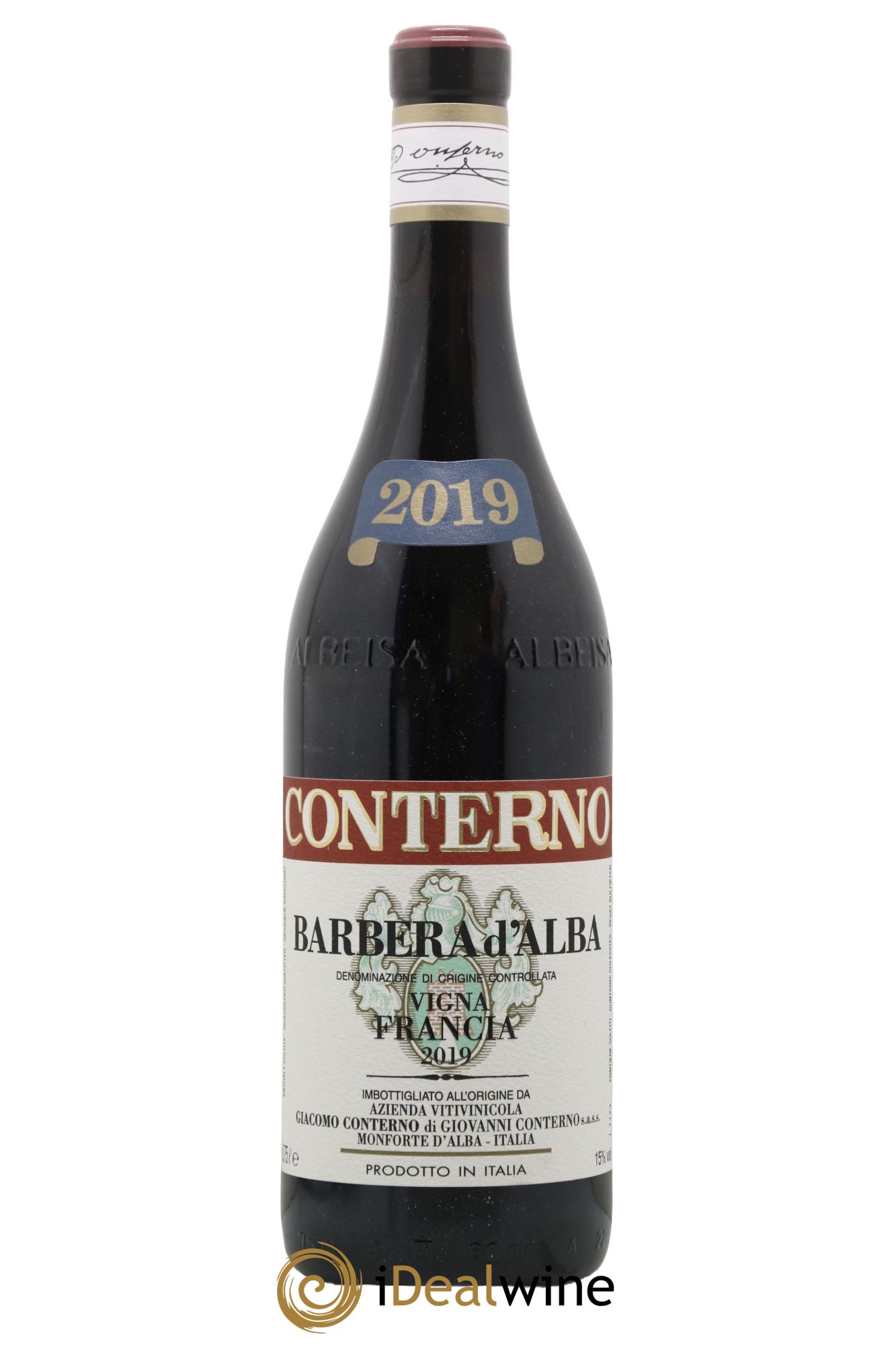 Barbera d'Alba DOC Vigna Francia Giacomo Conterno 2019 - Lotto di 1 bottiglia - 0