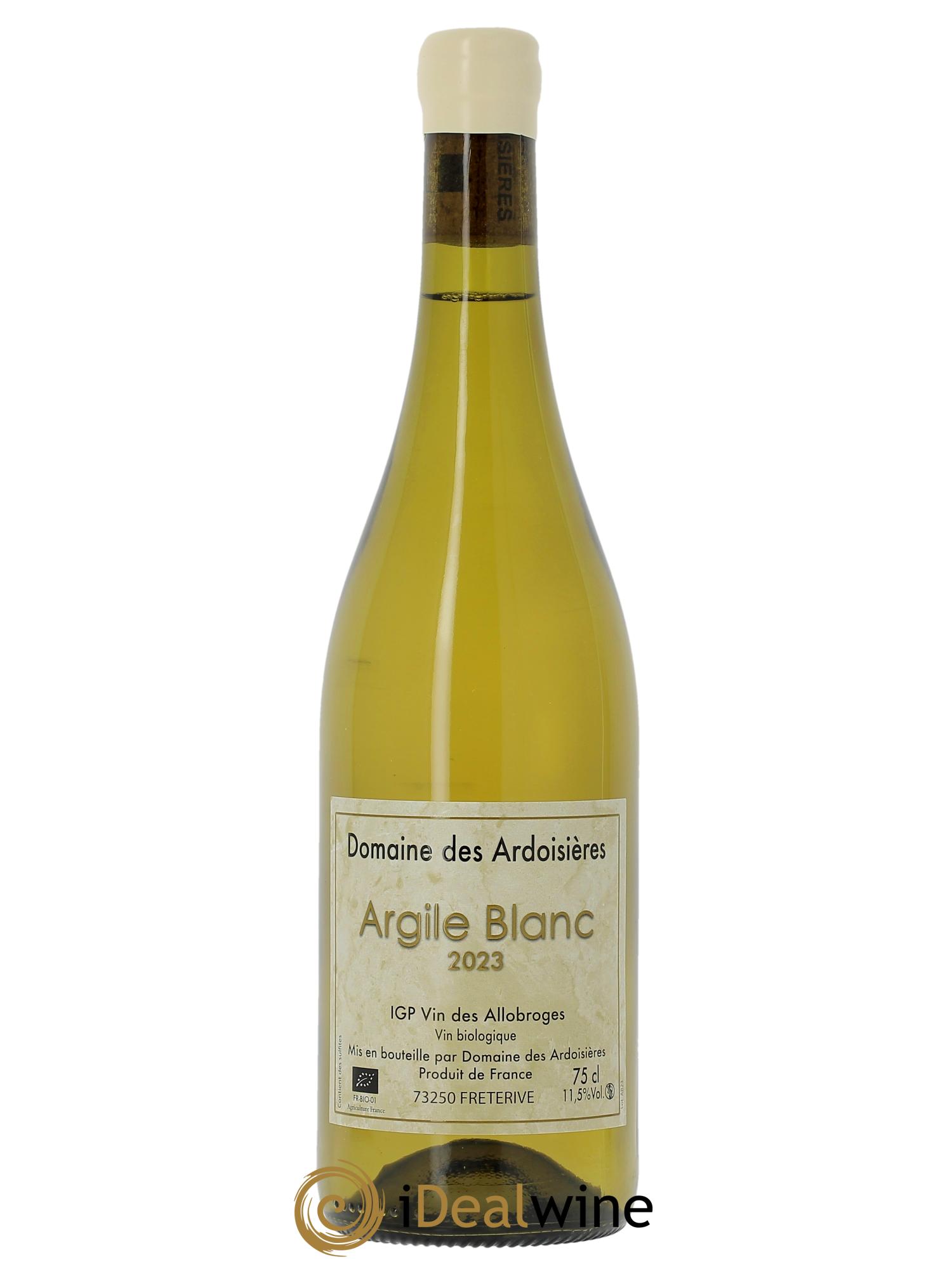 IGP Vin des Allobroges -Saint-Pierre-de-Soucy Argile Ardoisières (Domaine des)   2023 - Lot de 1 bouteille - 0