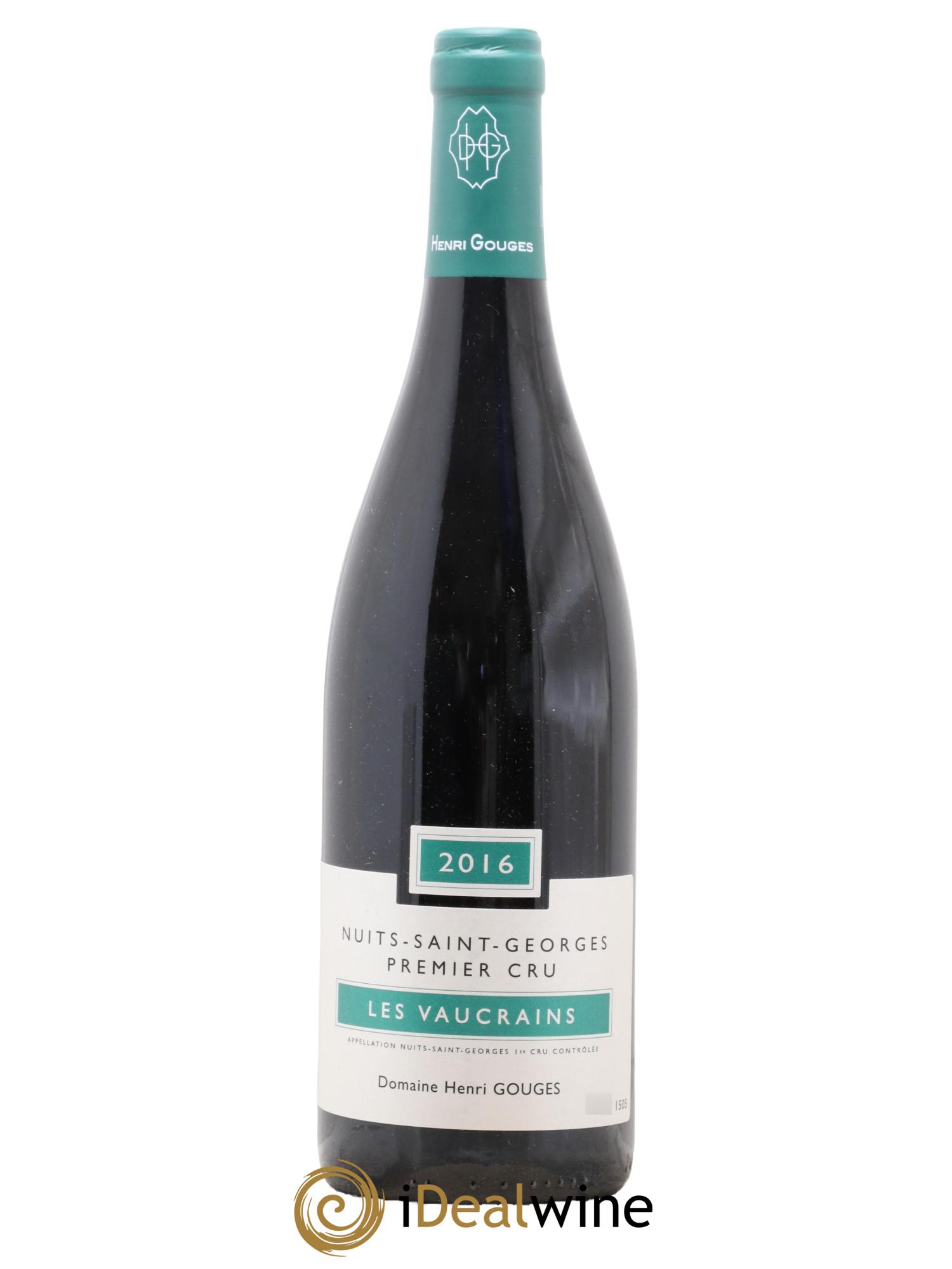 Nuits Saint-Georges 1er Cru Les Vaucrains Henri Gouges 2016 - Lot de 1 bouteille - 0