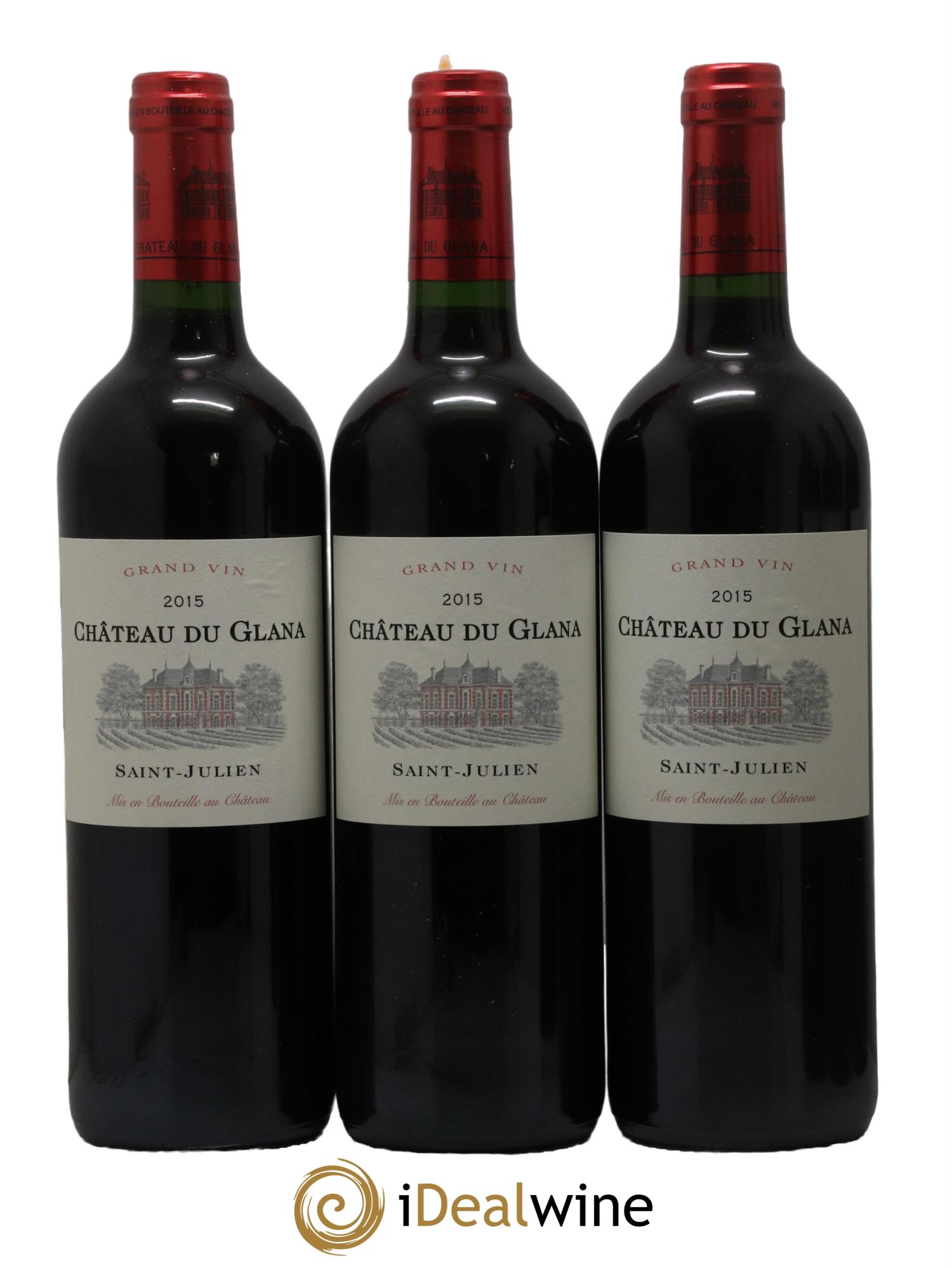 Château du Glana Cru Bourgeois 2015 - Lot of 6 bottles - 1