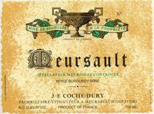 Etiquette du vin Meursault Coche Dury (Domaine) 2000