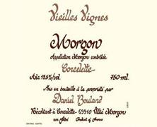 Wine label Morgon Corcelette Daniel Bouland (Domaine) 2018