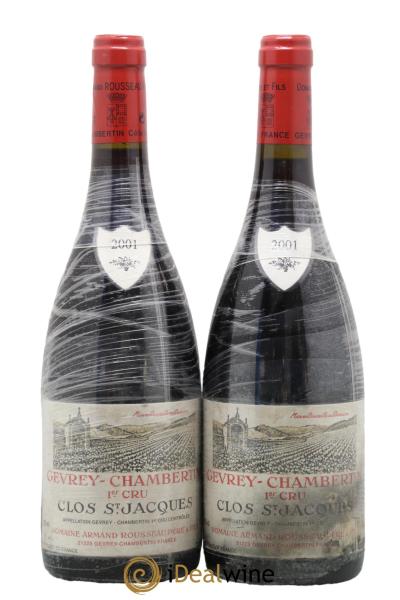 photo Gevrey-Chambertin 1er Cru Clos Saint-Jacques Armand Rousseau 2001