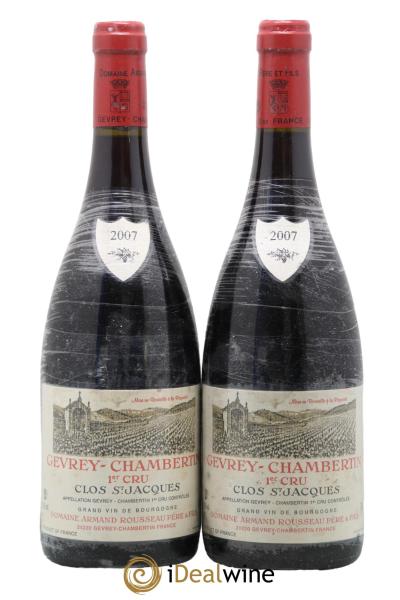 photo Gevrey-Chambertin 1er Cru Clos Saint-Jacques Armand Rousseau 2007