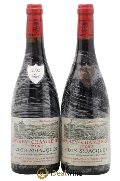 photo Gevrey-Chambertin 1er Cru Clos Saint-Jacques Armand Rousseau 2002