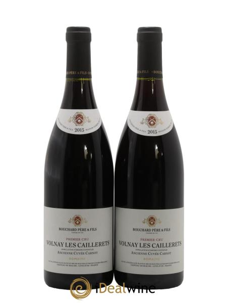 photo Volnay 1er Cru Caillerets Ancienne Cuvée Carnot Bouchard Père Fils 2015