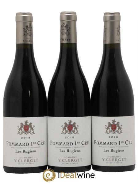 photo Pommard 1er Cru Rugiens Domaine Yvon Clerget 2018