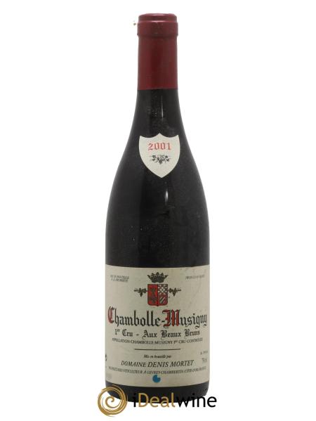 photo Chambolle-Musigny 1er Cru Aux Beaux Bruns Denis Mortet 2001