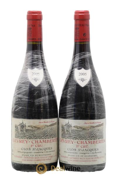 photo Gevrey-Chambertin 1er Cru Clos Saint-Jacques Armand Rousseau 2005