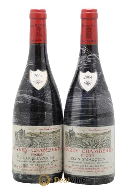 photo Gevrey-Chambertin 1er Cru Clos Saint-Jacques Armand Rousseau 2004