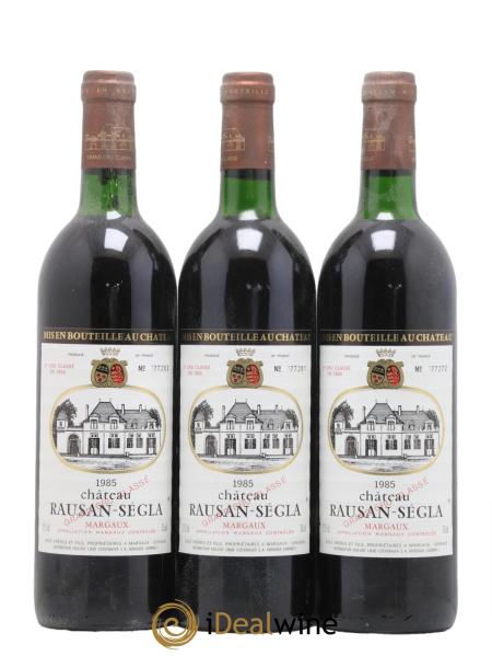 Buy Château Rauzan Ségla Grand Cru Classé 1985 (lot: 2332089)