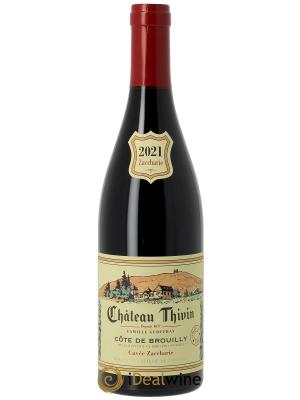 Côte de Brouilly Cuvée Zaccharie Château Thivin 