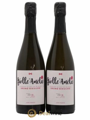 Crémant du Jura Blanc de blancs La Bulle d'Amélie  Bruno Bienaimé