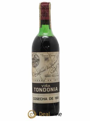 Rioja Gran Reserva Vina Tondonia R. Lopez de Heredia