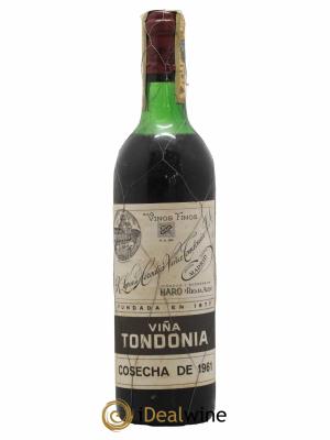 Rioja DOCA Reserva Vina Tondonia R. Lopez de Heredia