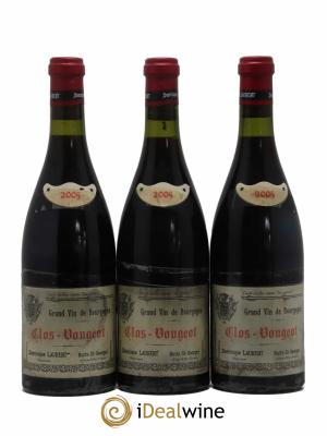 Clos de Vougeot Grand Cru Vieilles vignes Sui Generis Dominique Laurent