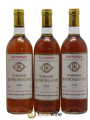 Sauternes Domaine Louis Raymond