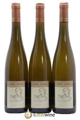 Vins Etrangers Moselle Luxembourgeoise Wellenstein Foulschette Pinot Gris Krier Welbes