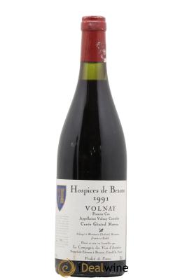 Volnay 1er Cru Cuvée Général Muteau Hospices de Beaune La Compagnie des Vins d'Autrefois