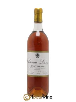 Sauternes Chateau Lange