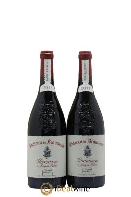 Châteauneuf-du-Pape Château de Château de Beaucastel Hommage à Jacques Perrin Famille Perrin