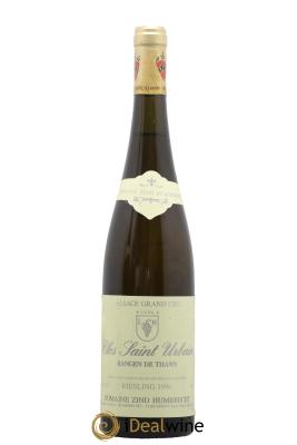 Alsace Riesling Grand Cru Rangen de Thann Clos Saint Urbain Zind-Humbrecht (Domaine)