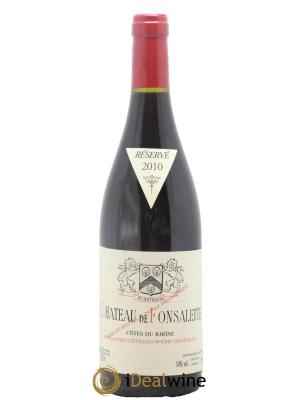 Côtes du Rhône Château de Fonsalette Emmanuel Reynaud