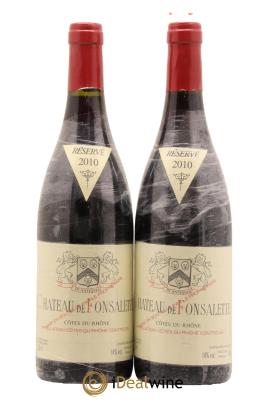 Côtes du Rhône Château de Fonsalette Emmanuel Reynaud