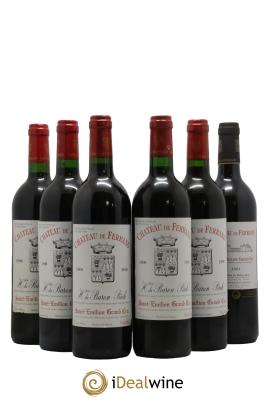 Château de Ferrand Grand Cru Classé 1995-1996-1998-1999-2000-2001