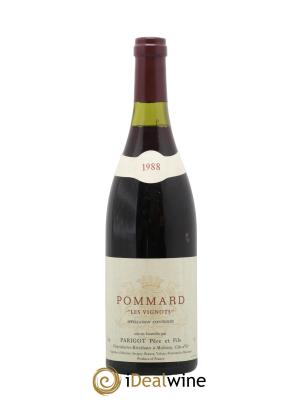 Pommard Les Vignots Domaine Parigot