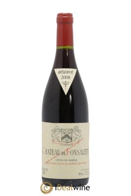 Côtes du Rhône Château de Fonsalette Emmanuel Reynaud