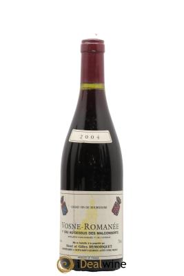 Vosne-Romanée 1er Cru Au Dessus des Malconsorts Gilles Remoriquet