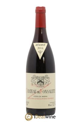 Côtes du Rhône Château de Fonsalette Emmanuel Reynaud 