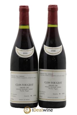 Clos de Vougeot Grand Cru Vieilles Vignes Domaine Paul Misset