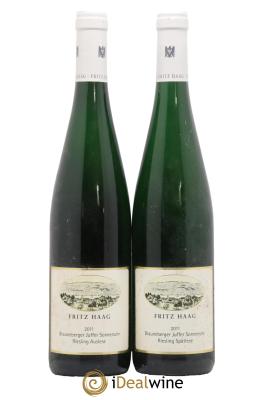 Allemagne Mosel-Saar Brauneberger Juffer Fritz Haag (1 auslese et 1 spatlese)