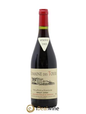 IGP Pays du Vaucluse (Vin de Pays du Vaucluse) Domaine des Tours Merlot-Syrah Emmanuel Reynaud