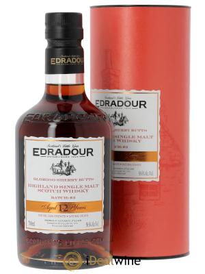 Edradour 12 ans Cask Strength 1st fill Sherry Oloroso 58,6° 