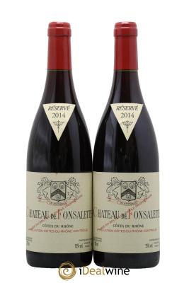 Côtes du Rhône Château de Fonsalette Emmanuel Reynaud