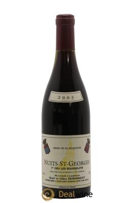 Nuits Saint-Georges 1er Cru Les Bousselots Gilles Remoriquet