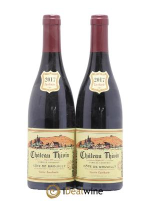 Côte de Brouilly Cuvée Zaccharie Château Thivin 