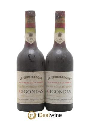 Gigondas Les Vins du Troubadour